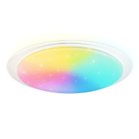 Потолочный светодиодный светильник с пультом 3000K-6400K+RGB 60Вт