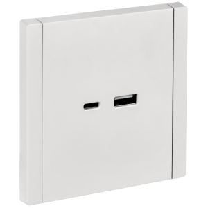 FORTE&PIANO Розетка USB A+C 18Вт FP251 белый IEK