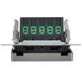 BRITE Кнопка звонка с индикацией для отелей 10А ВС10-1-9-БрС сталь IEK