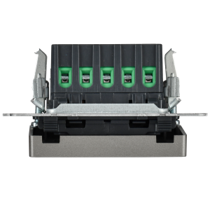 BRITE Кнопка звонка с индикацией для отелей 10А ВС10-1-9-БрС сталь IEK
