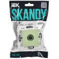 SKANDY Розетка TV проходная SK-A17G мятный IEK
