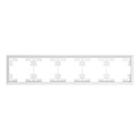 Пятиместная рамка классик, белый сатин (35950 MW)