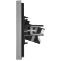 FORTE&PIANO Розетка компьютерная RJ45 кат.5E FP532 сталь IEK