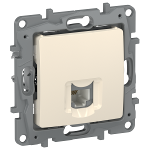 IEKETIKA Розетка телефонная RJ11 6723401 слоновая кость IEK