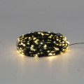 Гирлянда Роса 30м 300LED тепл. бел. IP20 230В с контроллером провод зел. Neon-Night 303-276