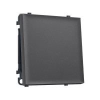 MS651020 Комплект механизма 1-кл проходного выключателя SIGMA Антрацит серый 10A-250V QUANT PRO (SP6510, PR105)
