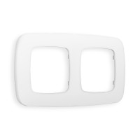 OF140122 Рамка OMEGA Ecta Белый матовый 2-ая AMBRELLA VOLT