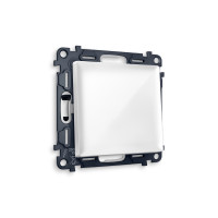 MA101010 Комплект механизма 1-кл выключателя ALFA Белый глянец QUANT AP1010, VM101 AMBRELLA VOLT