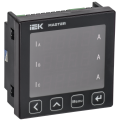 Амперметр цифровой щитовой трехфазный RS-485 96х96 LED MASTER IEK