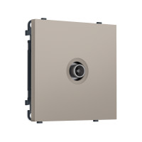 MS373010 Комплект механизма TV розетки оконечной SIGMA Серо-бежевый матовый 50-870 MHz 1dB QUANT PRO (SP3730, PR202)