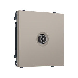 MS373010 Комплект механизма TV розетки оконечной SIGMA Серо-бежевый матовый 50-870 MHz 1dB QUANT PRO (SP3730, PR202)