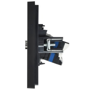 FORTE&PIANO Розетка двойная TV+RJ45 кат.6 FP137 черный IEK