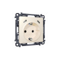 MA330510 Комплект механизма электрической розетки 2USB СC 20W сз на винтовых зажимах 16A-250V ALFA Бежевый матовый QUANT AP3305, VM165 AMBRELLA VOLT