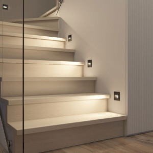 Подсветка ступеней лестницы Denkirs DK3050-BK