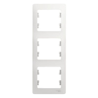 GLOSSA 3-постовая РАМКА, вертикальная, БЕЛЫЙ GSL000107