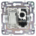 SKANDY Розетка двойная TV+RJ45 кат.5E SK-A14W арктический белый IEK