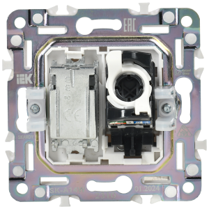 SKANDY Розетка двойная TV+RJ45 кат.5E SK-A14W арктический белый IEK