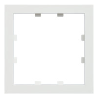 Адаптер 55х55 мм, белый сатин (32881 MW)