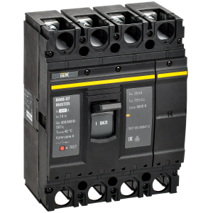 Выключатель автоматический ВА88-37 4P 400А 35кА MASTER IEK