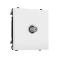 MS833050 Комплект механизма TV розетки SAT SIGMA Белый мягкое касание 5-2400MHz 3.5dB QUANT PRO (SP8330, PR215)