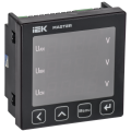 Вольтметр цифровой щитовой трехфазный RS-485 96х96 LED MASTER IEK