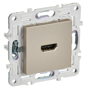 SKANDY Розетка HDMI SK-H01Sh шампань IEK