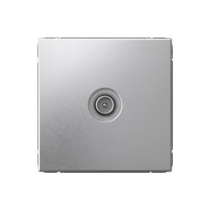 ARTGALLERY TV РОЗЕТКА проходная 4DB, механизм, АЛЮМИНИЙ GAL000392