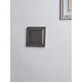 BRITE Выключатель 1-клавишный 10А в сборе ВСР10-1-0-БрС сталь IEK