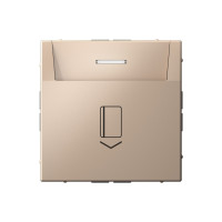 ARTGALLERY ВЫКЛЮЧАТЕЛЬ карточный 10А, без задержки времени, быстр.клемм., ПЕСОЧНЫЙ GAL001214S