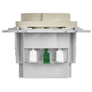 FLITE Розетка 1-местная с заземлением с защитными шторками 16А с USB A+C 20Вт безвинтовое крепление РСЮшс11-1-ФлСл сливочный IEK