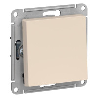 ATLASDESIGN 1-клавишный ПЕРЕКРЕСТНЫЙ ПЕРЕКЛЮЧАТЕЛЬ, сх.7, 10АХ, механизм, БЕЖЕВЫЙ ATN000271