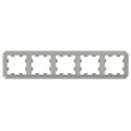 ATLASDESIGN ANTIQUE 5-постовая РАМКА, универсальная, ШАМПАНЬ ATN100505