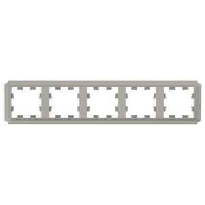 ATLASDESIGN ANTIQUE 5-постовая РАМКА, универсальная, ШАМПАНЬ ATN100505