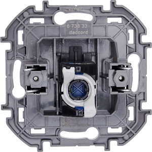 INSPIRIA Розетка компьютерная RJ45 категория 6 UTP антрацит