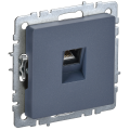 BRITE Розетка компьютерная RJ45 кат.5E РК10-БрМ маренго IEK