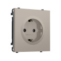 MS366010 Комплект механизма электрической розетки SIGMA Серо-бежевый матовый 50Hz 2P+E с/з 16A-250V QUANT PRO (SP3660, PR141)