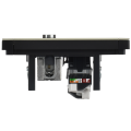 FORTE&PIANO Розетка двойная TV+RJ45 кат.5E FP836M металл слоновая кость IEK