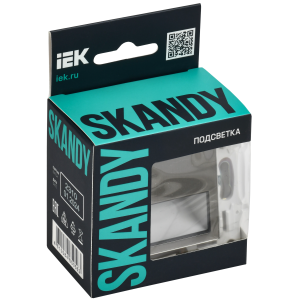 SKANDY Подсветка LED встраиваемая SK-L01N металл никель IEK