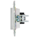SKANDY Розетка HDMI SK-H01N металл никель IEK
