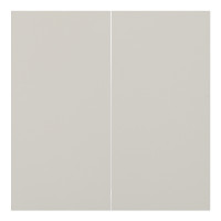 Клавиши двухклавишного выключателя, лен (35611 LN)