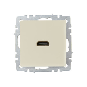 BRITE Розетка HDMI РHDMI-0-БрКр бежевый IEK