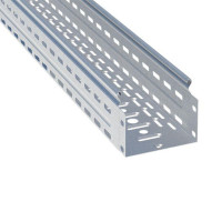 Лоток листовой перфорир. 300х100 L3000 сталь 0.8мм EKF L10030001