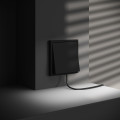 Вывод кабеля VOLTUM S70, (черный матовый)
