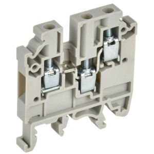 Колодка клеммная CTS-MC ARMAFIX 3 вывода 4кв.мм сер. IEK YCT12-00-3-K03-004