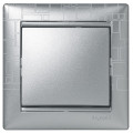 Механизм выключателя 1-кл. СП Valena 10А IP31 250В алюминий Leg 770101
