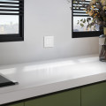 W0012961/ Рамка на 1 пост Slab (белый софт)