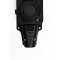 Розетка (колодка) двухместная с крышками каучук черная 2P+PE 250V 16А IP54 DYNEL