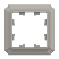 ATLASDESIGN ANTIQUE 1-постовая РАМКА, ШАМПАНЬ ATN100501