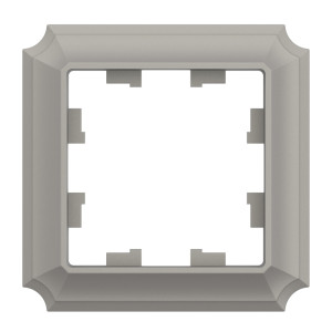 ATLASDESIGN ANTIQUE 1-постовая РАМКА, ШАМПАНЬ ATN100501
