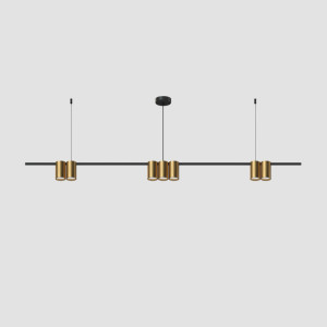 Подвесной светильник Denkirs DK4063-BK+SG